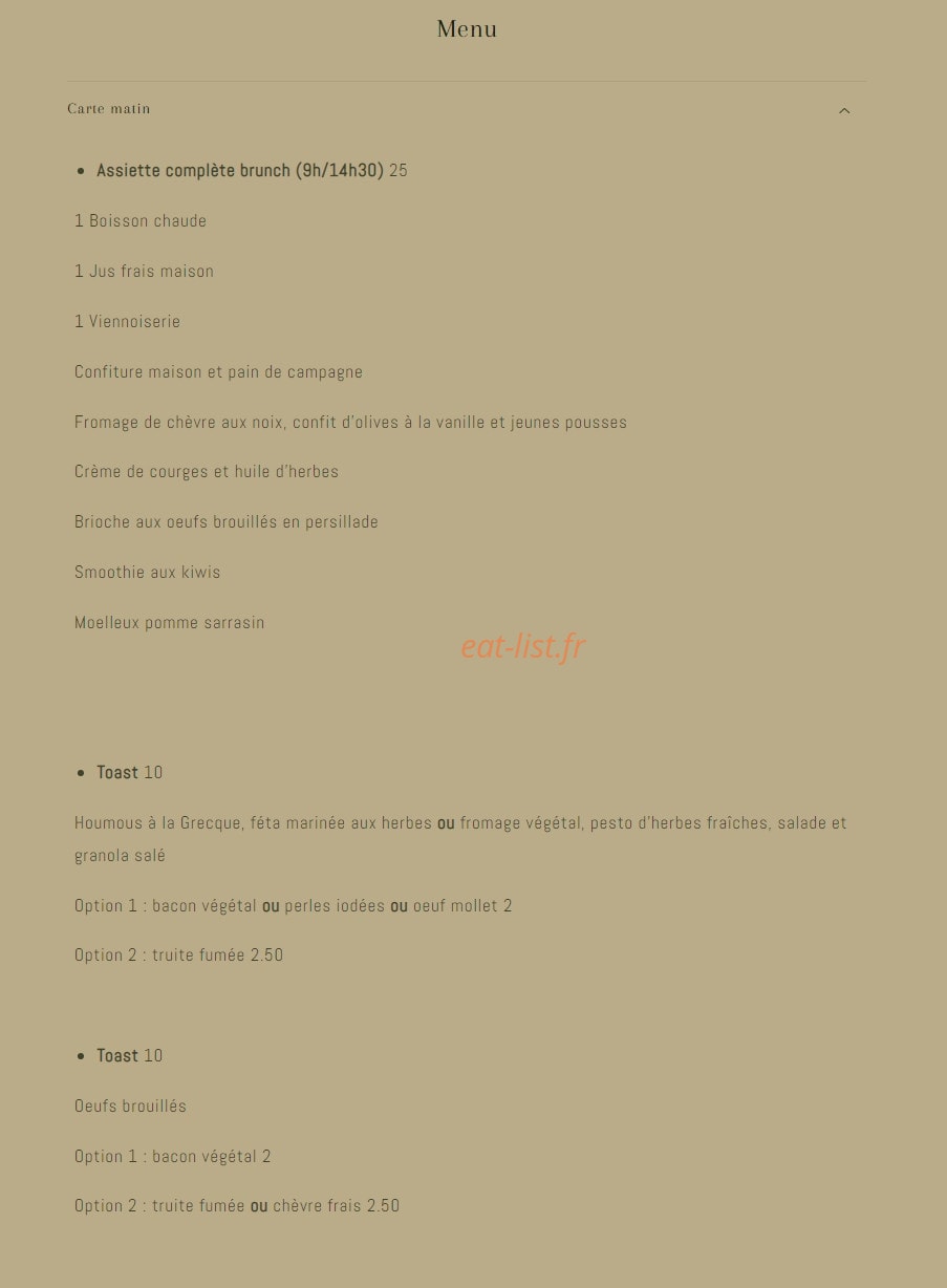 Tulipe — carte page 1