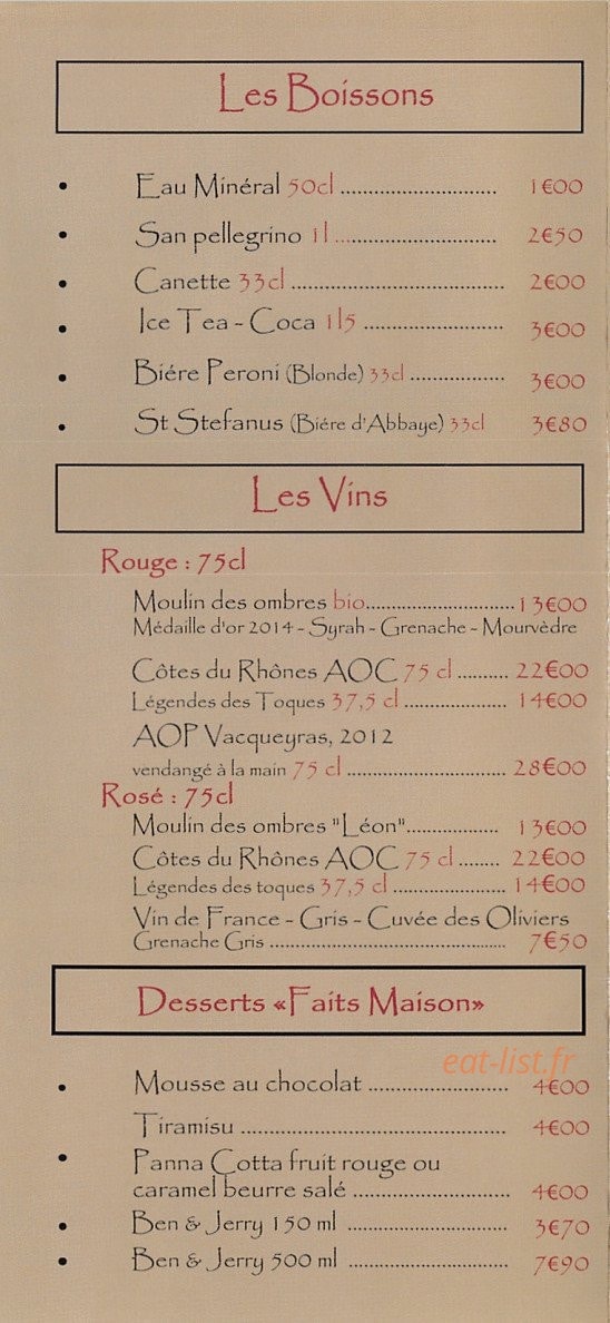 Vezzo Pizza — carte page 5