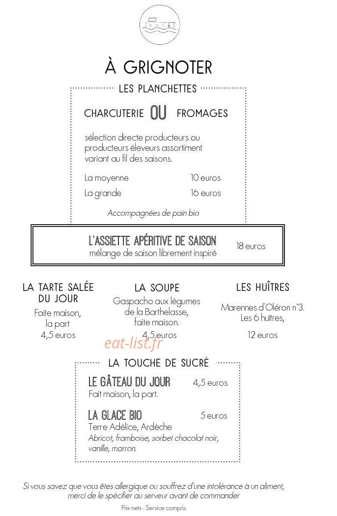 Vinotage - Péniche à vins — carte page 6