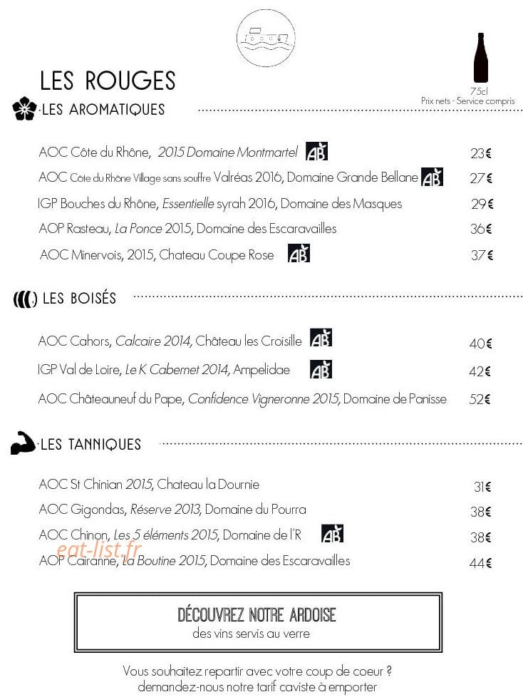 Vinotage - Péniche à vins — carte page 4