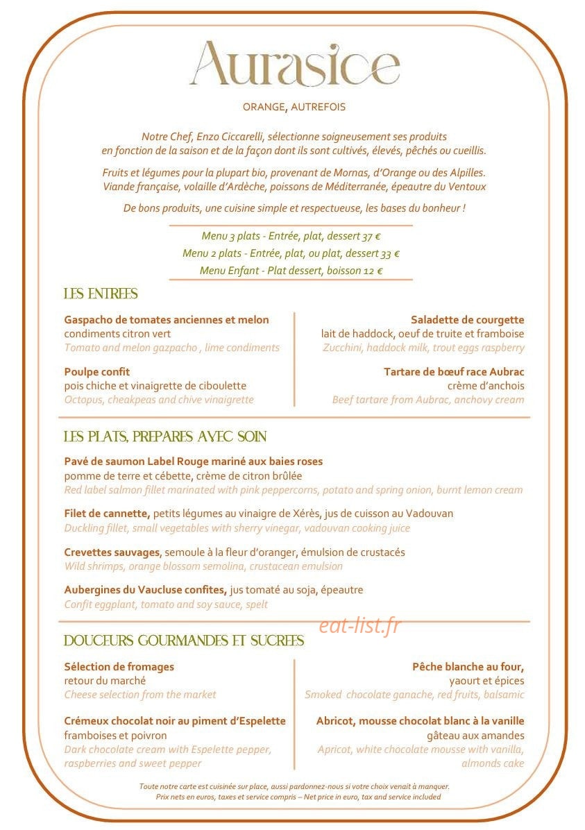 Aurasice — carte page 1