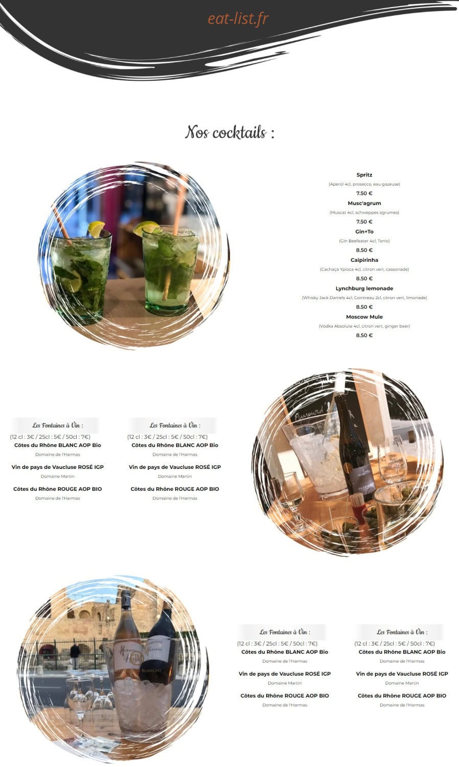 Chez Jules — carte page 2
