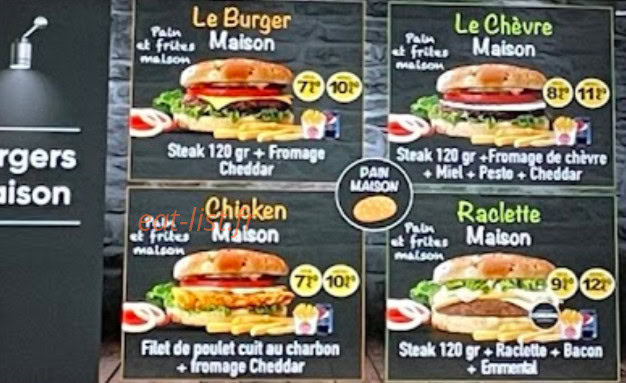 Grillade et Tacos — carte page 3