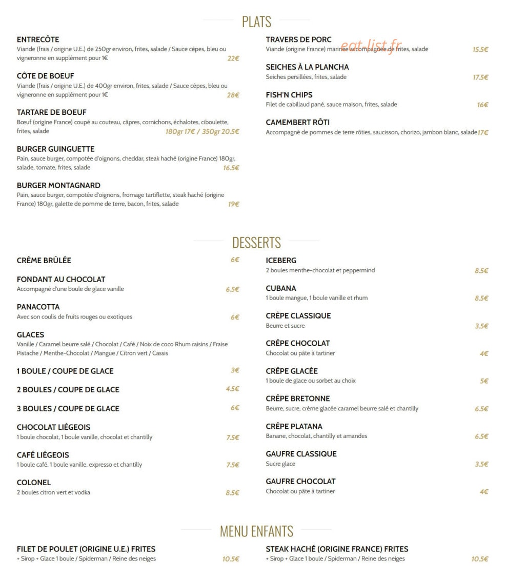 Guinguette — carte page 2
