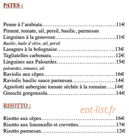 L'amarena — carte page 4