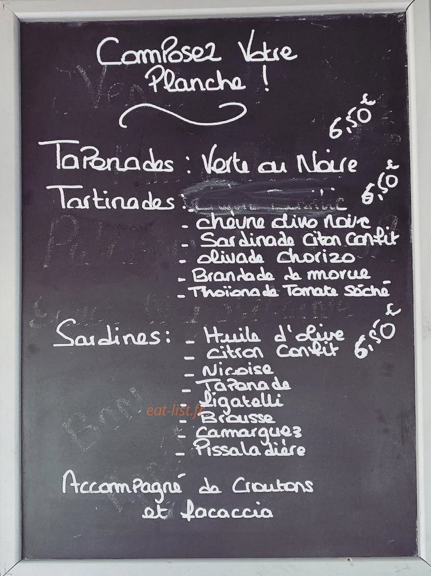 Le Glacier — carte page 1