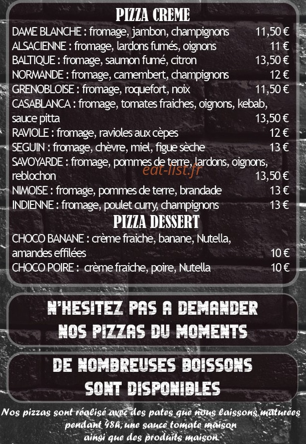 Le Local — carte page 3