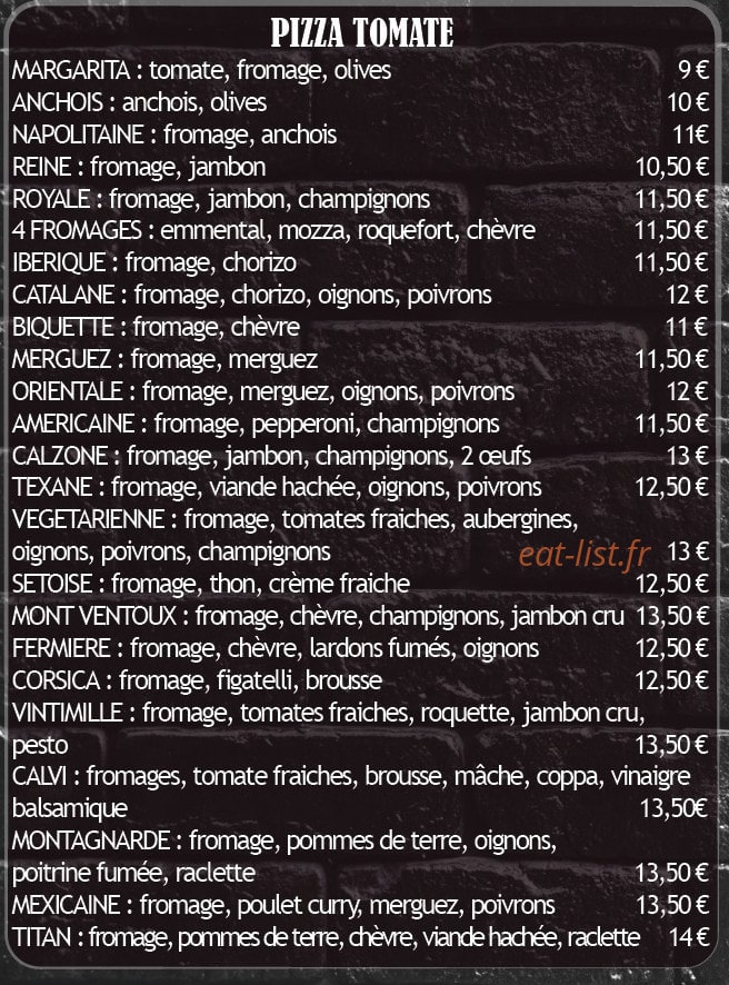 Le Local — carte page 2