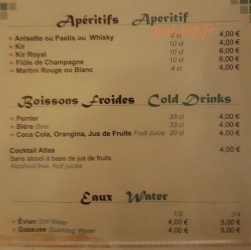 Le Riad — carte page 5