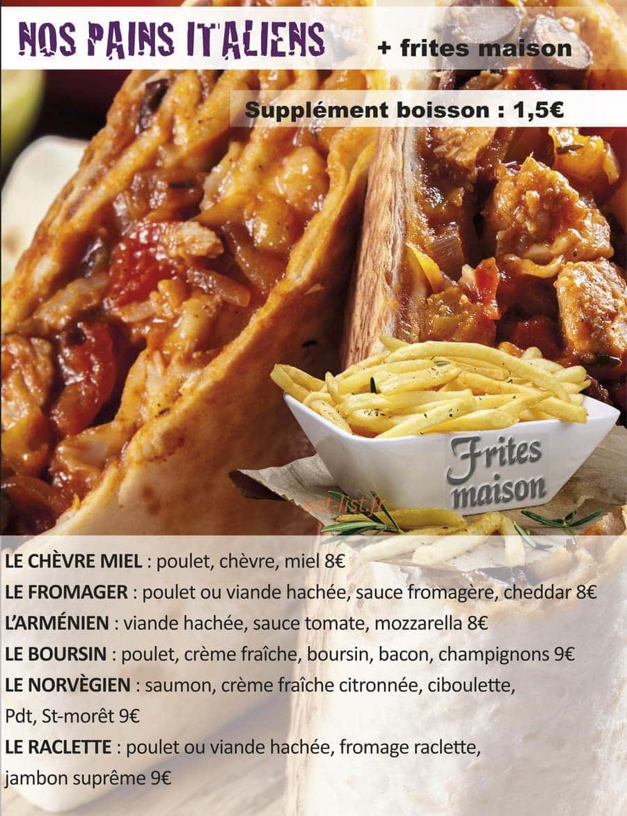 Snack Pizzeria Foodmood — carte page 4