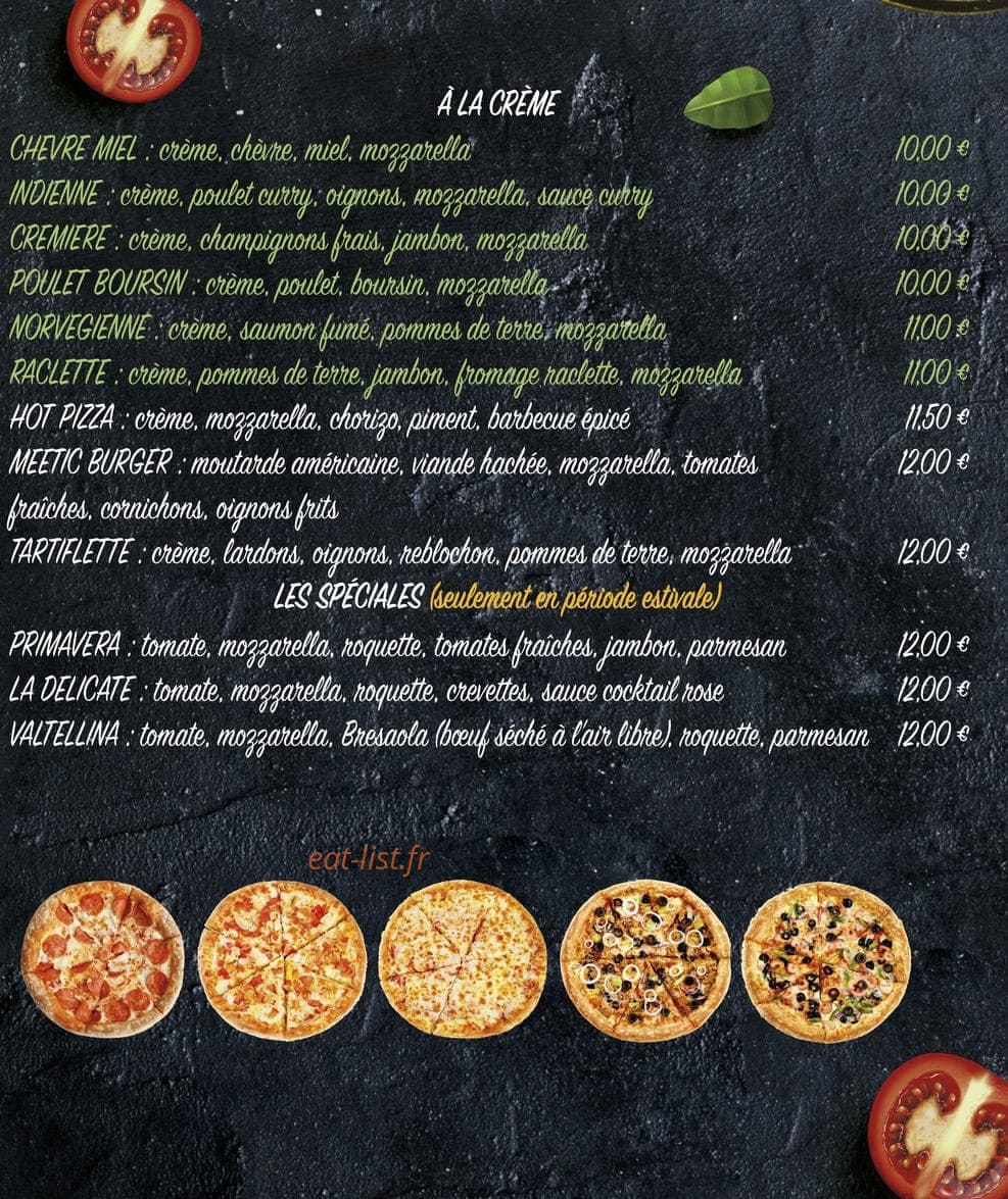 Snack Pizzeria Foodmood — carte page 2