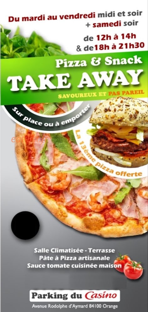 Take Away — carte page 1