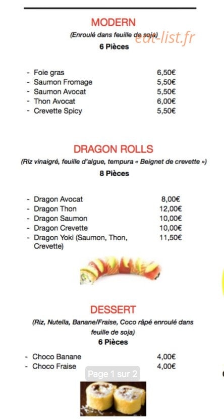 Yoki — carte page 6