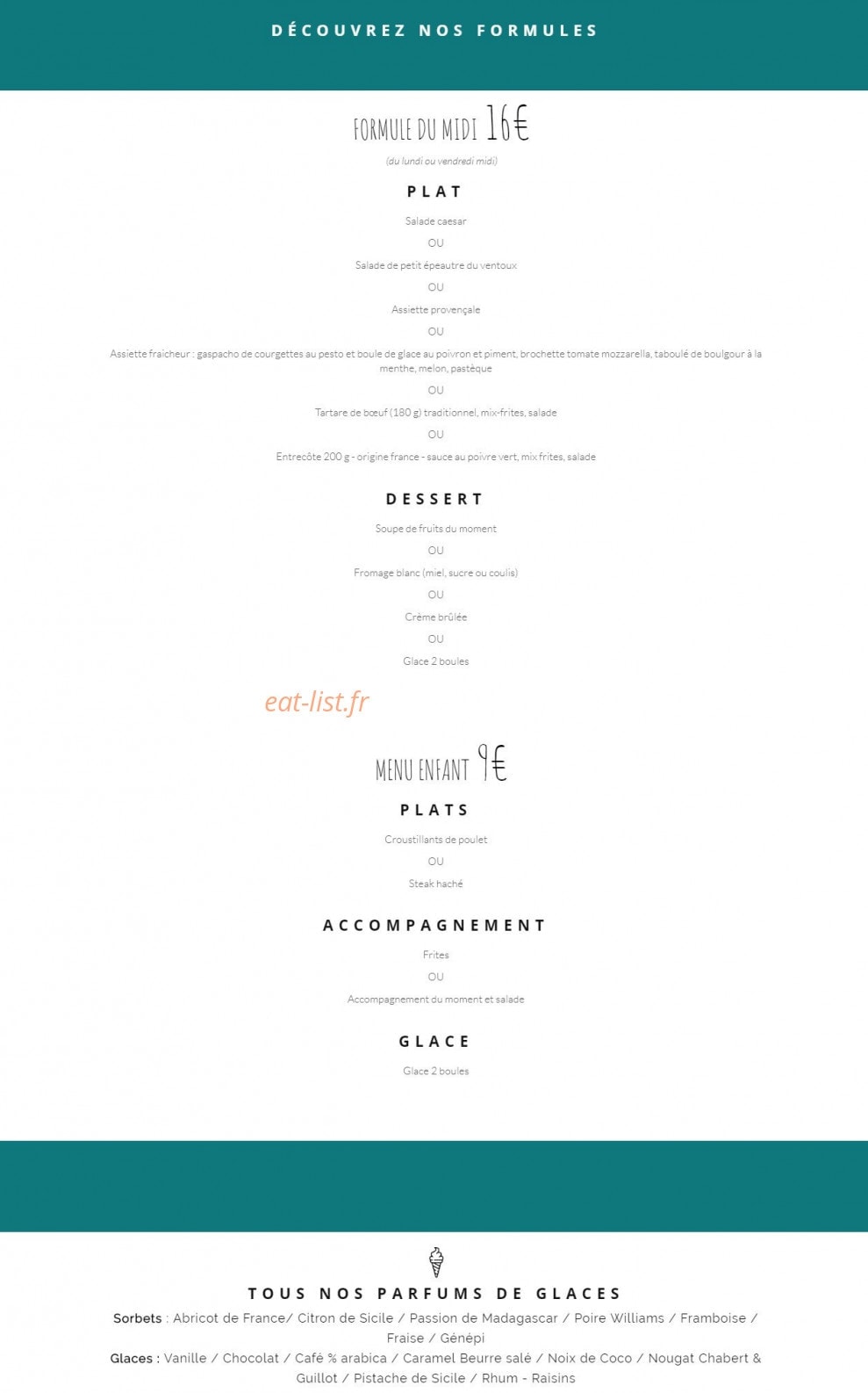 L'épicurien — carte page 3