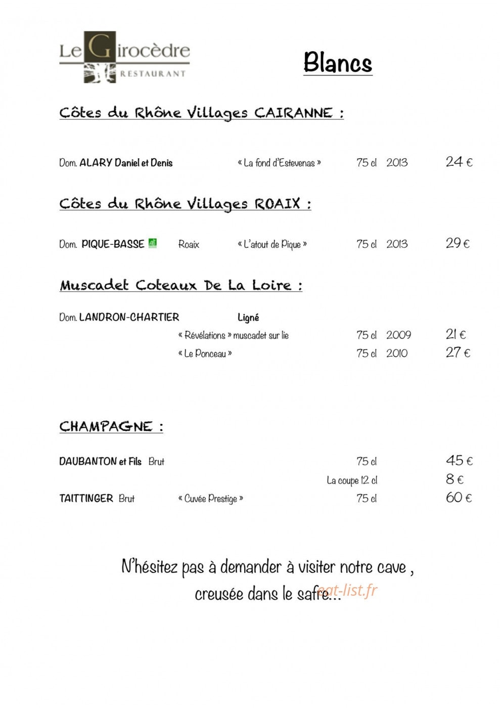 Le Girocedre — carte page 9