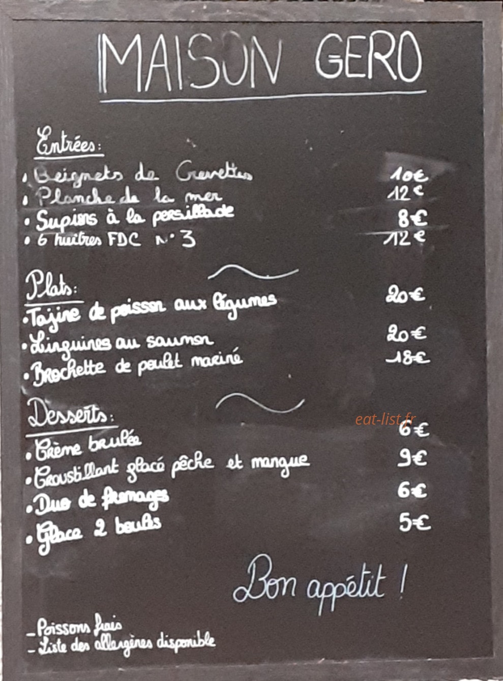 Maison Gero — carte page 1