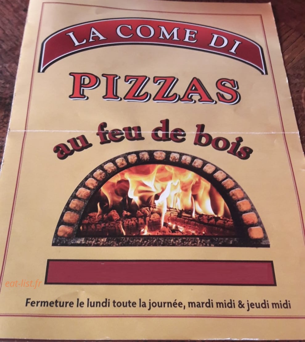 La Comedie — carte page 1