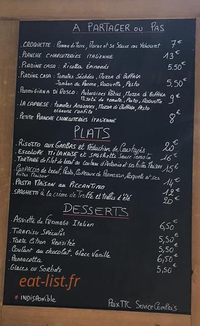 Caffè Rosco — carte page 2
