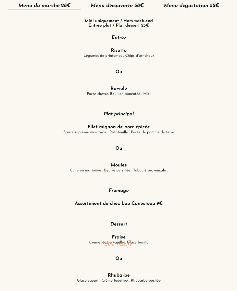 L'Amphore — carte page 1