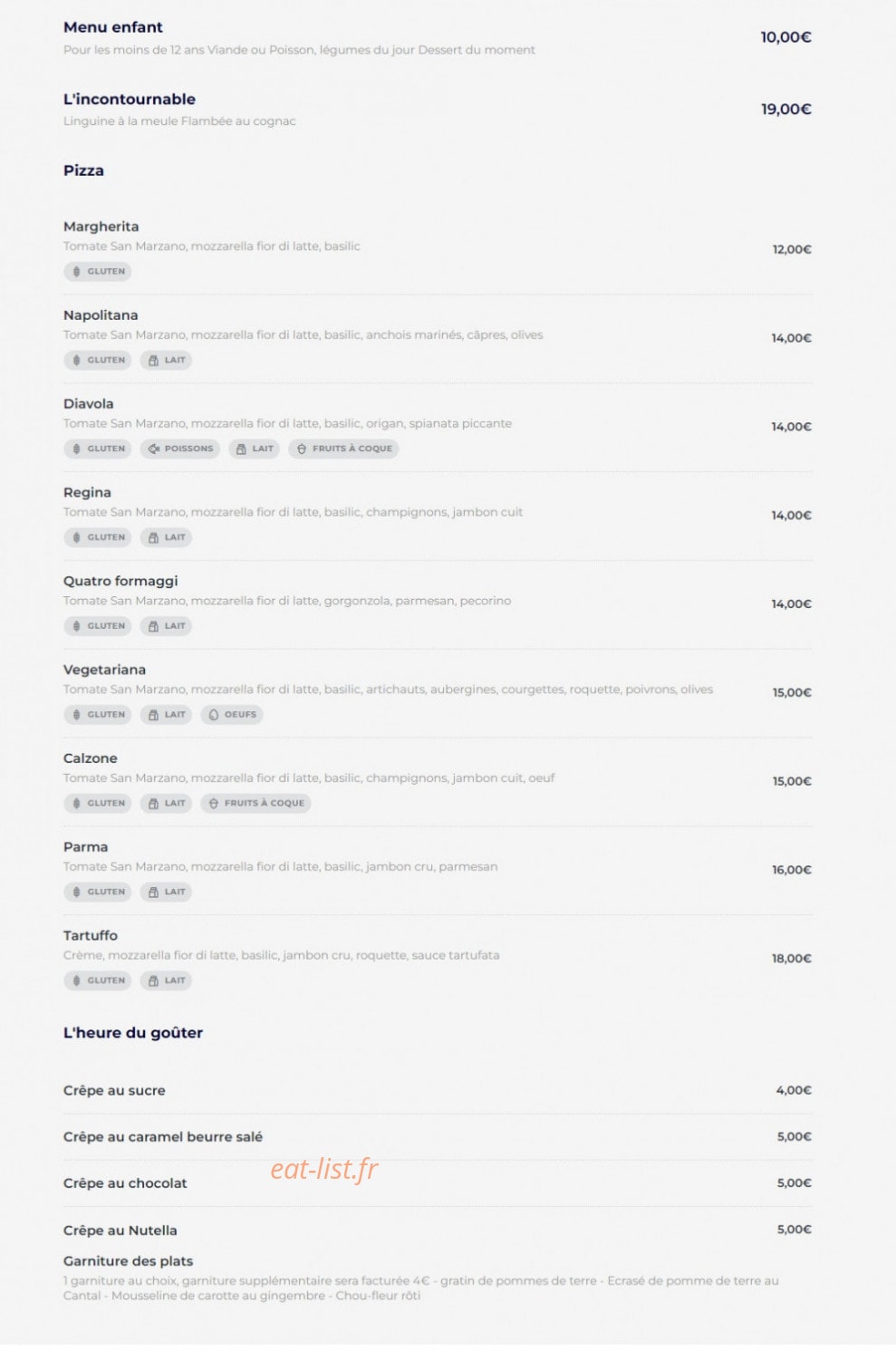 L'Annexe Café — carte page 3