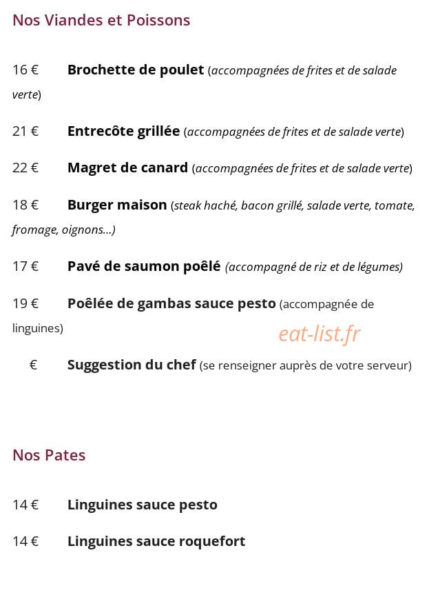 Le 19 sur vins — carte page 3