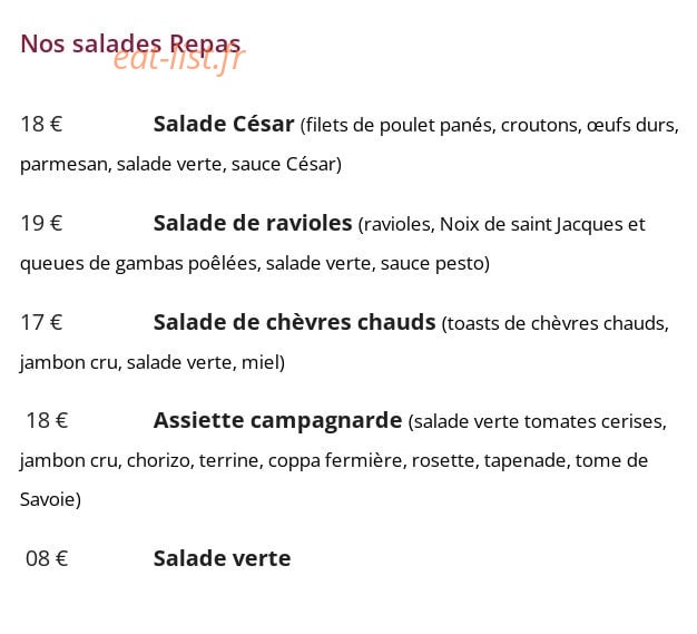 Le 19 sur vins — carte page 2
