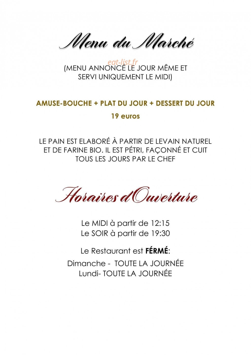Le Bateleur — carte page 1