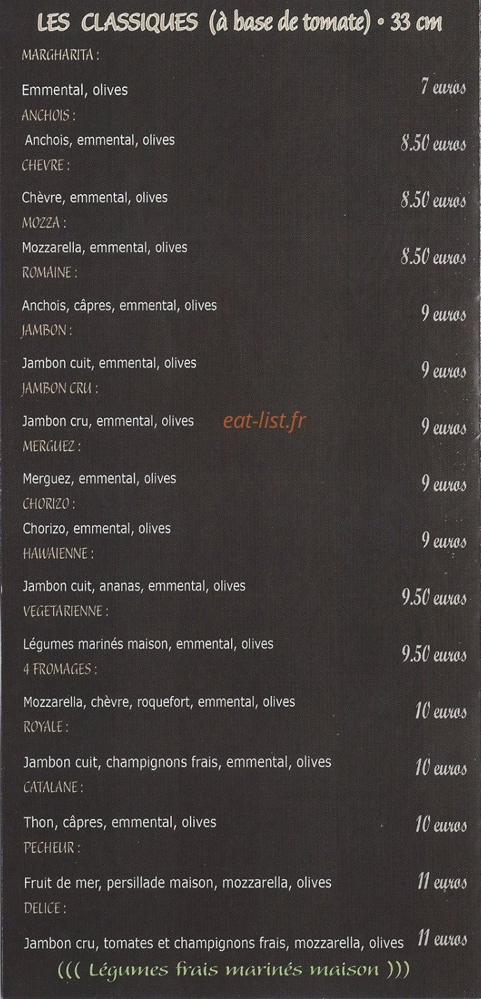 Le Vintage — carte page 2