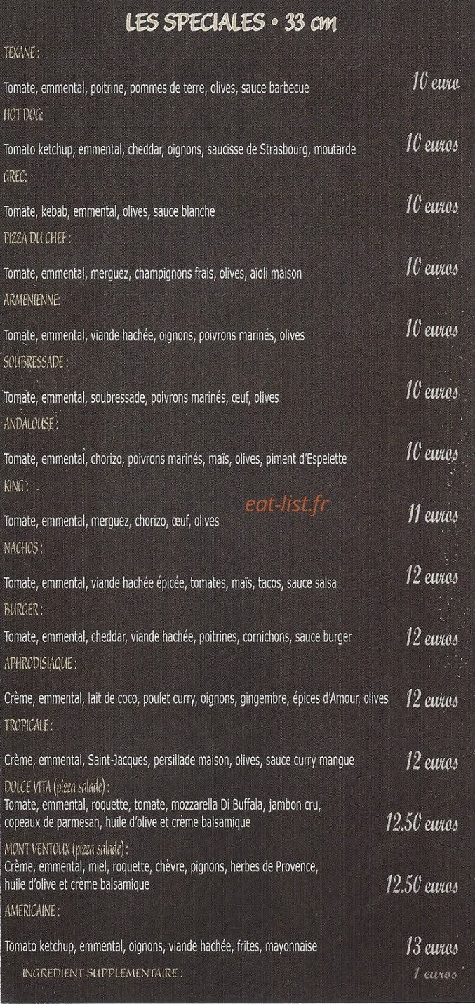 Le Vintage — carte page 3