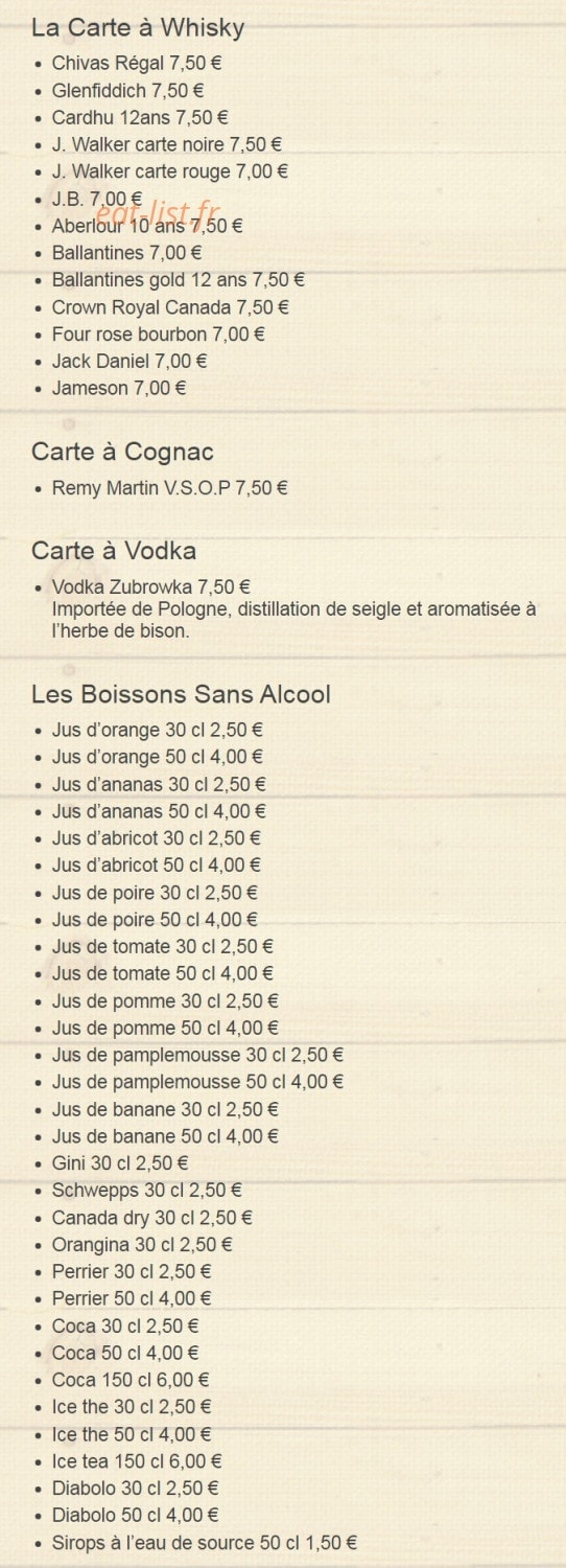 La Remise — carte page 7