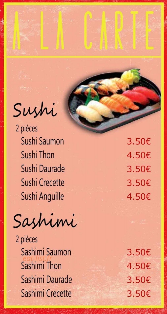 Allo'Sushi84 — carte page 13