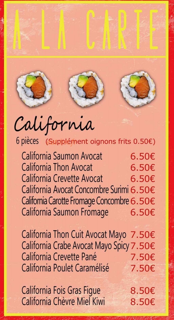 Allo'Sushi84 — carte page 12