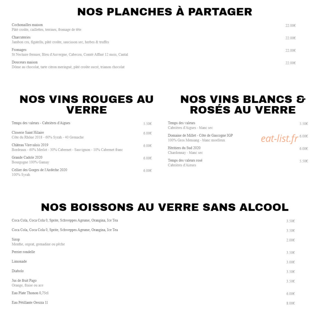 La Maison des Bons — carte page 3
