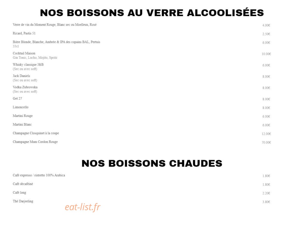 La Maison des Bons — carte page 4