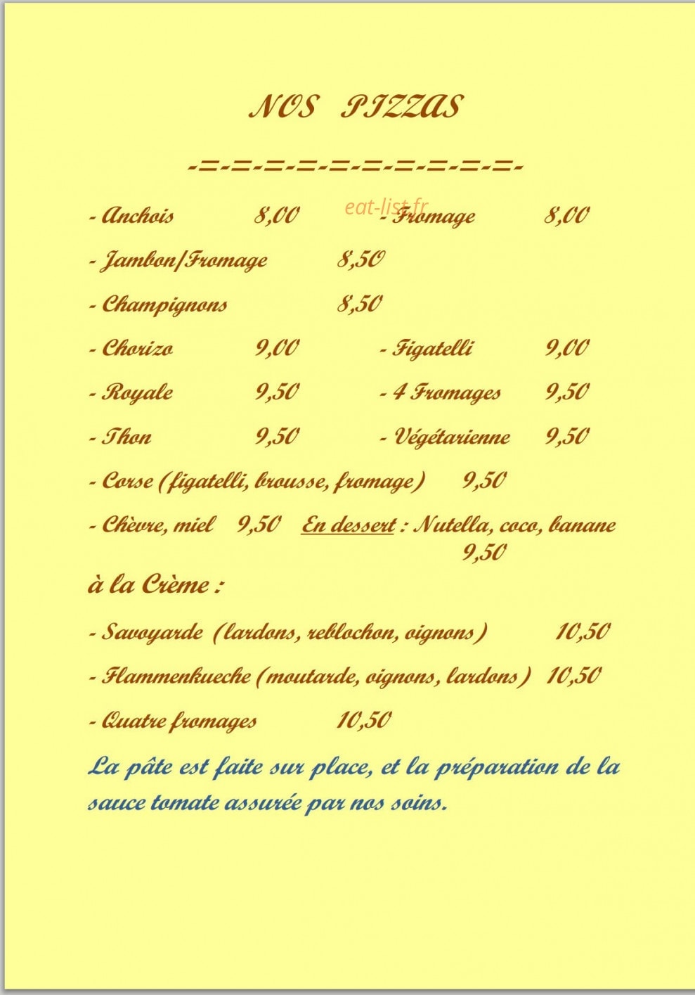 La Murette — carte page 1