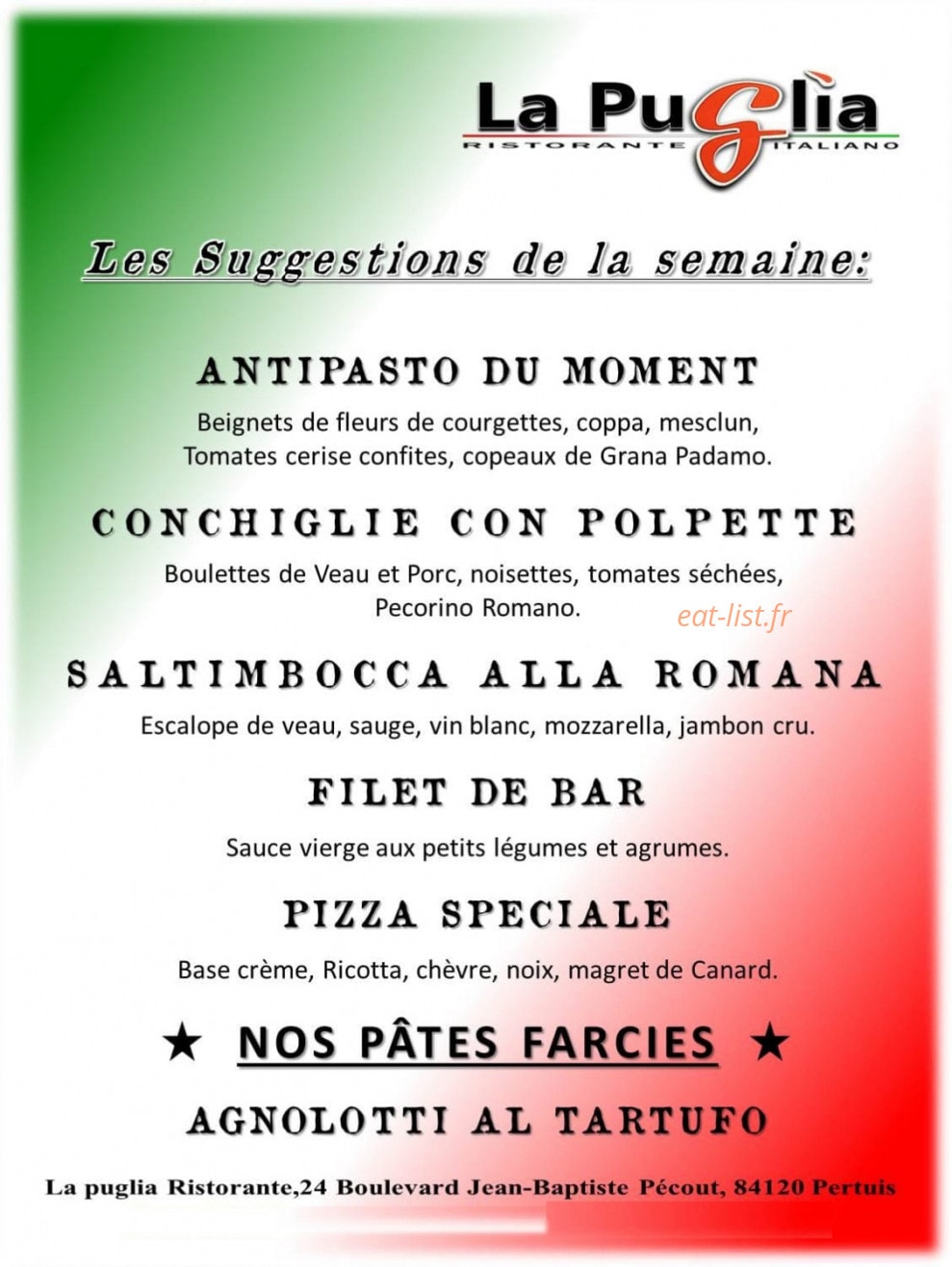 La Puglia — carte page 1