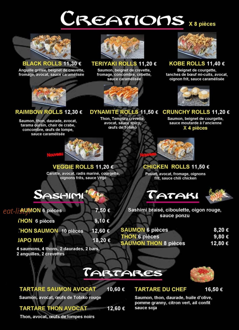Le Japonais — carte page 3
