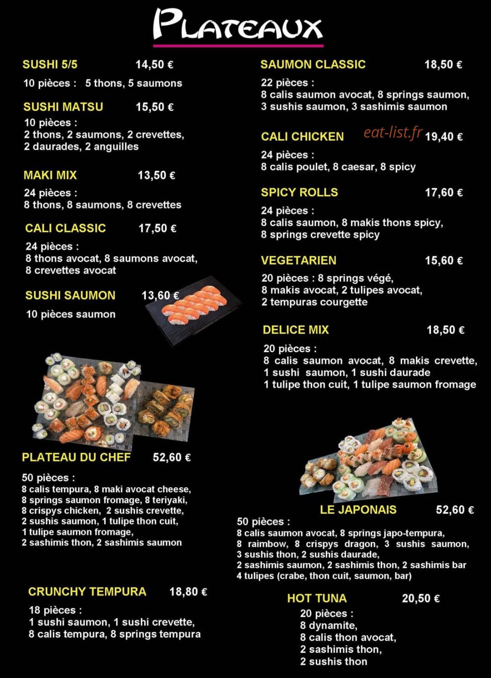 Le Japonais — carte page 5