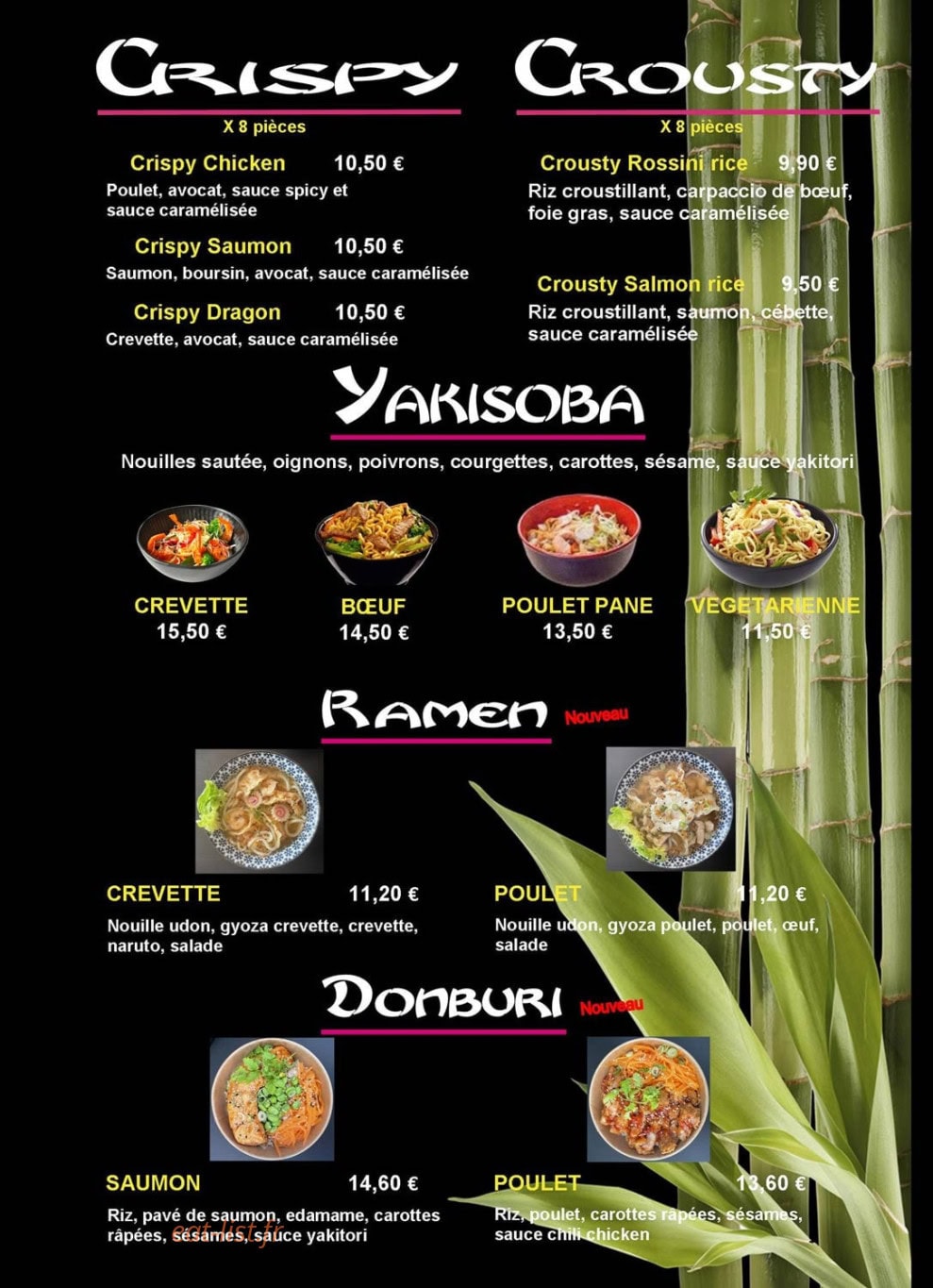 Le Japonais — carte page 6