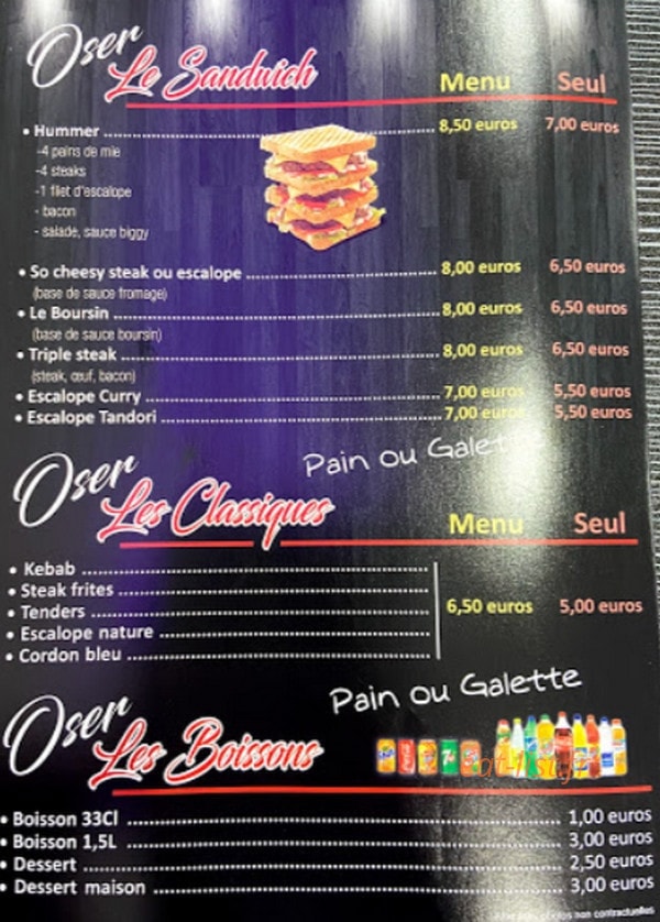 Oser le suprême — carte page 3