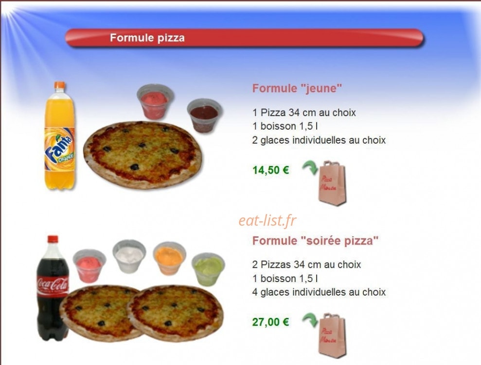 Pizza Marcou — carte page 5