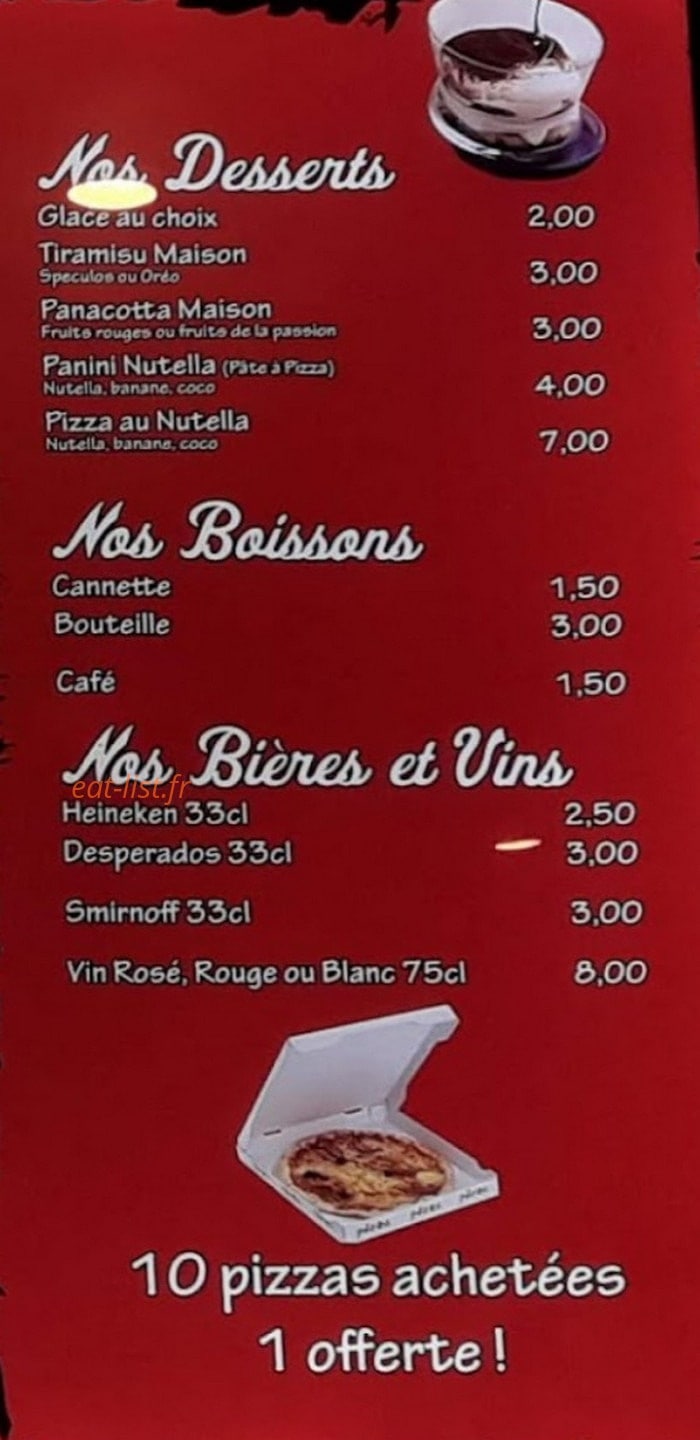 Pizzaiolo — carte page 3