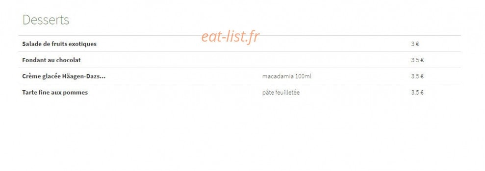 Pizzeria Destination Saveurs — carte page 5