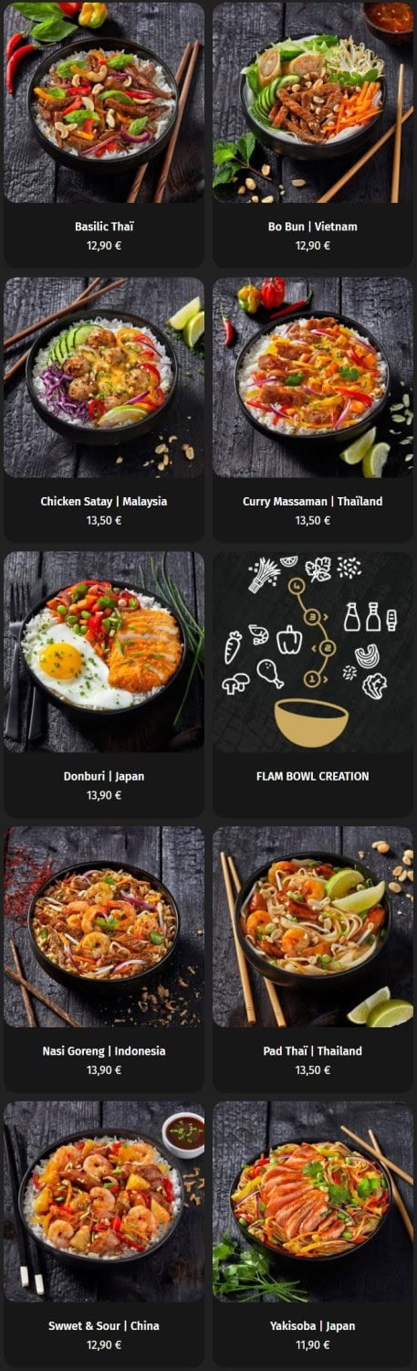 Ayako Sushi — carte page 3