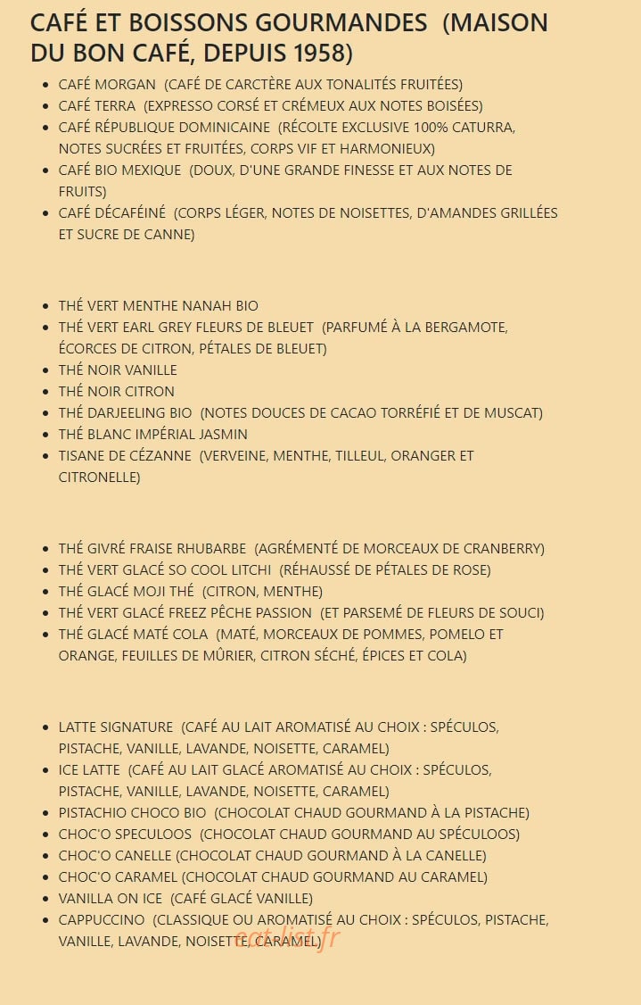 Chope et Compagnie — carte page 3