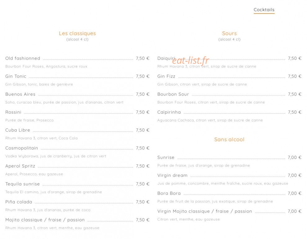 El Asador — carte page 11