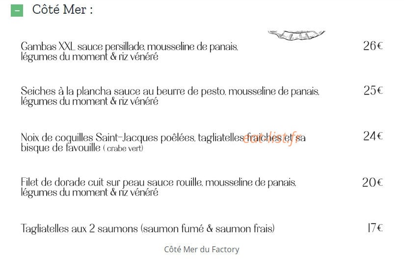 Factory — carte page 3