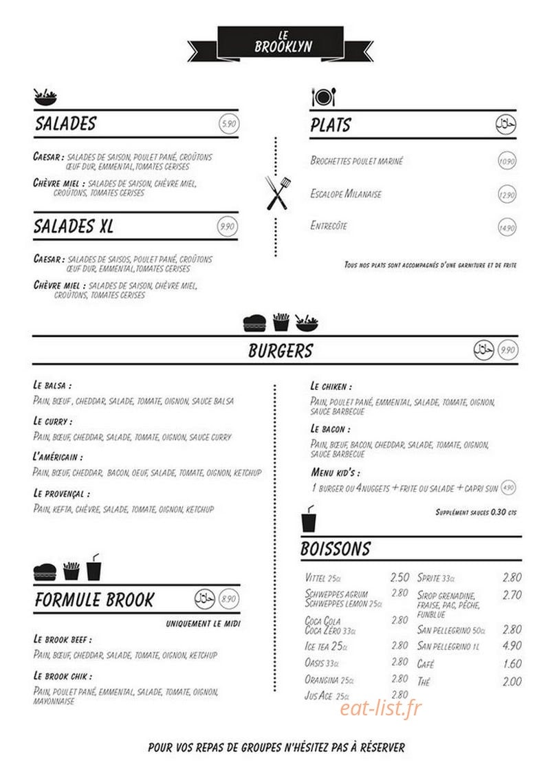 Le brooklyn — carte page 2