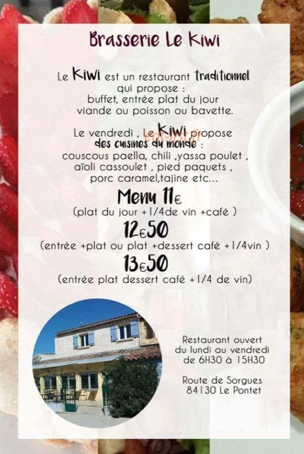 Le kiwi — carte page 2