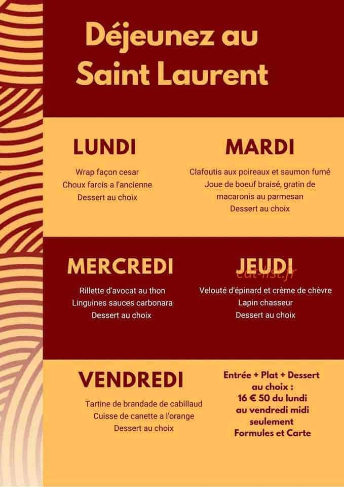 Le Saint Laurent — carte page 1